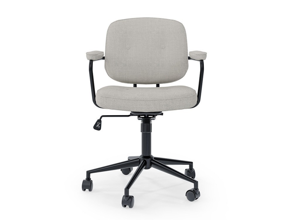 Regula el respaldo de tu silla de despacho Columbia fácilmente. Somcasa une practicidad y estilo en una pieza muy única.