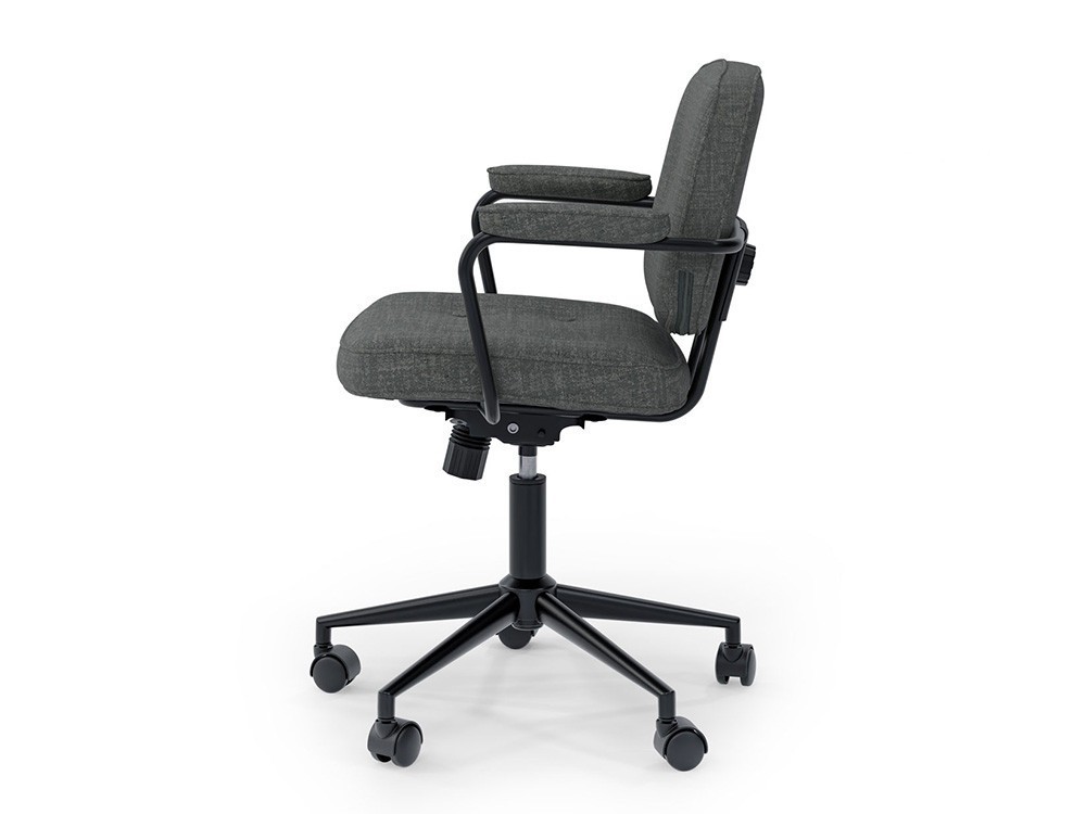 La silla de despacho Columbia combina estética retro y funciones modernas. Redefine tu descanso con el sello de Somcasa.