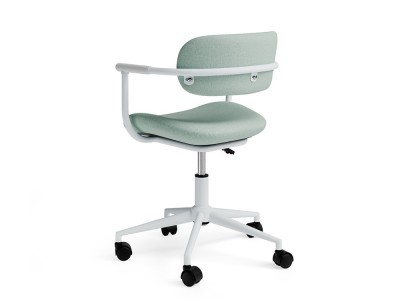 Elige la silla de estudio Oxford para un estudio dinámico. Diseño blanco minimalista que aporta mucha luz a tu rincón.