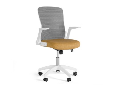 Mejora tu homeoffice con la silla Manchester. Visita Mobel 6000 en Madrid y disfruta su respaldo de malla transpirable.