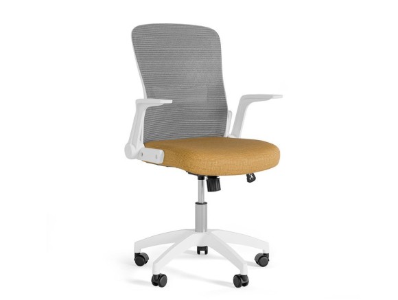 Mejora tu homeoffice con la silla Manchester. Visita Mobel 6000 en Madrid y disfruta su respaldo de malla transpirable.