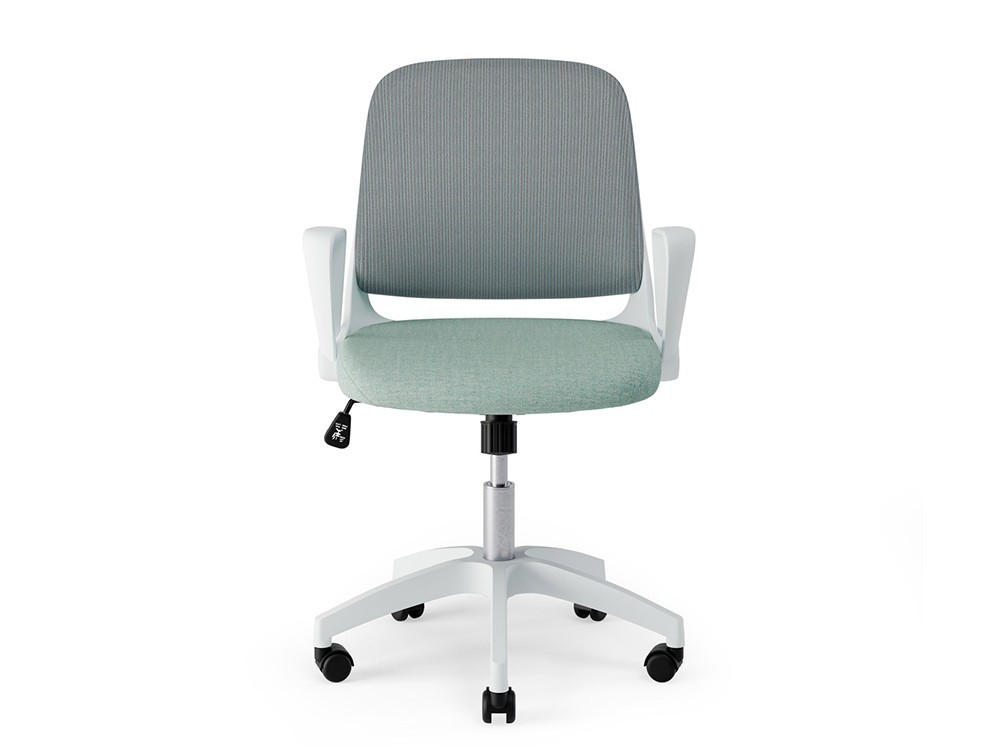 La silla de oficina Siracusa luce genial en Seismil Studio. Disfruta su asiento tapizado y su diseño de líneas muy limpias.