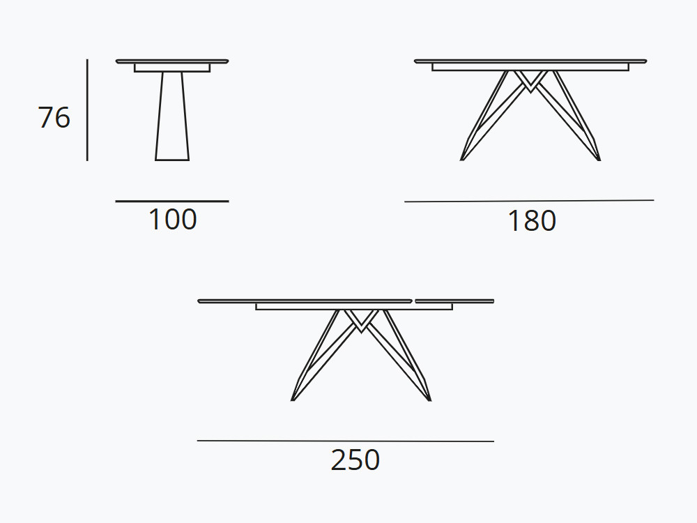 Mesa extensible Yakka Madera Indesan