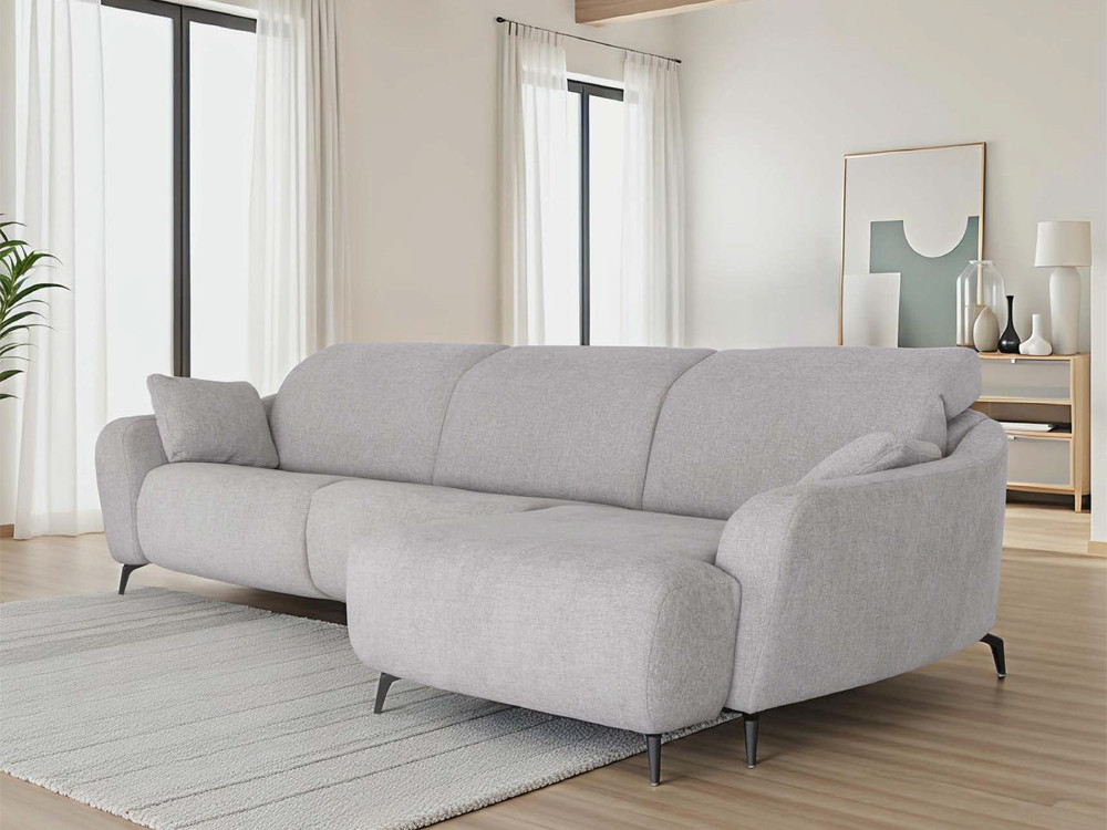 Tu salón lucirá con este sofá relax moderno Babylon. Chaiselongue y mecanismos relax con la mejor calidad premium