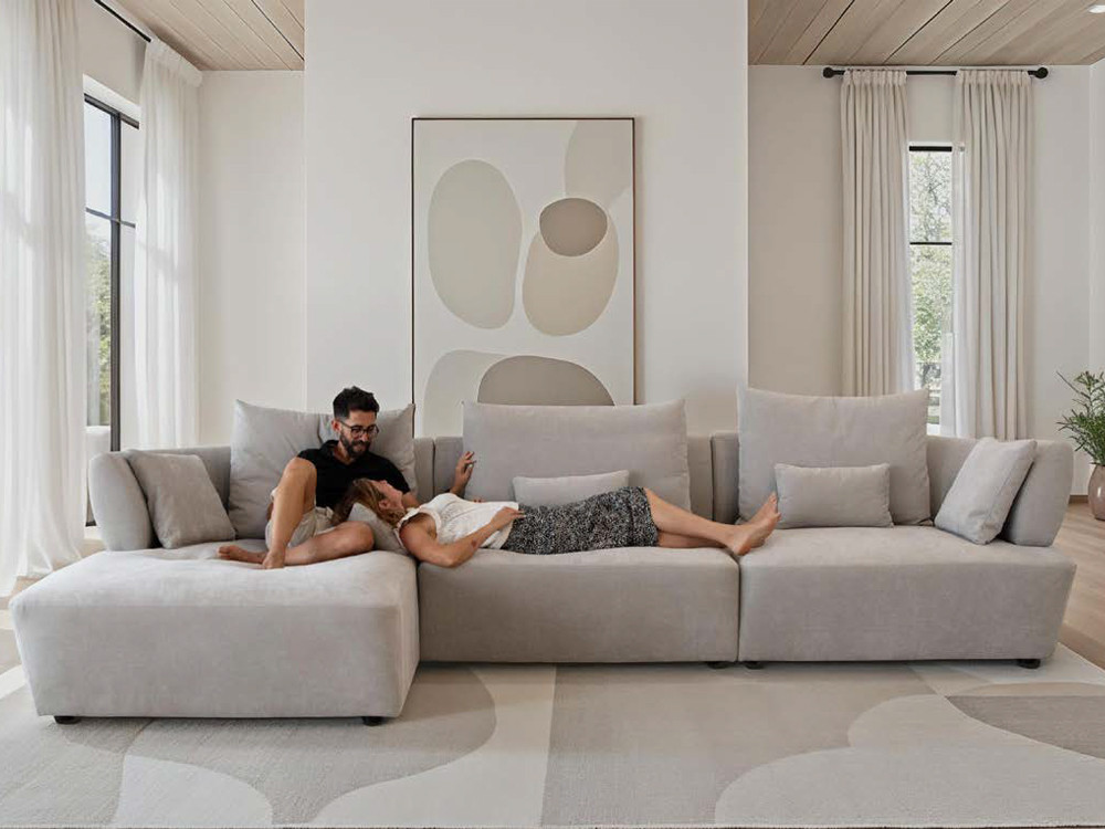 Tu sofá chaiselongue moderno Bloom te espera. Realiza tu compra online en Mobel 6000 y personaliza medidas estilo premium.