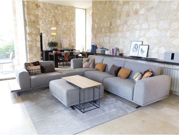 Diseña tu sofa rinconera moderno Klee de Fama en Mobel 6000 en Madrid. Personaliza medidas y tejidos con estilo premium.