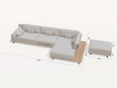 Sofá modular Oasis de Fama Sofás