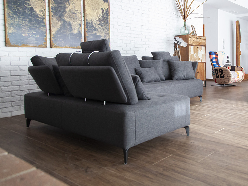 Tu sofa modular esquinero Panky de Fama te espera. Haz tu compra online en Mobel 6000 con un tapizado a tu gusto muy premium.