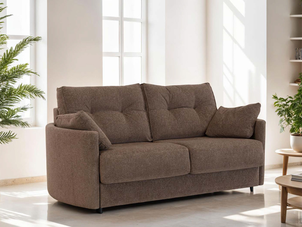 Tu sofa cama de apertura italiana Apolo de Fama en Mobel 6000 en Madrid. Elige telas y medidas con un estilo premium