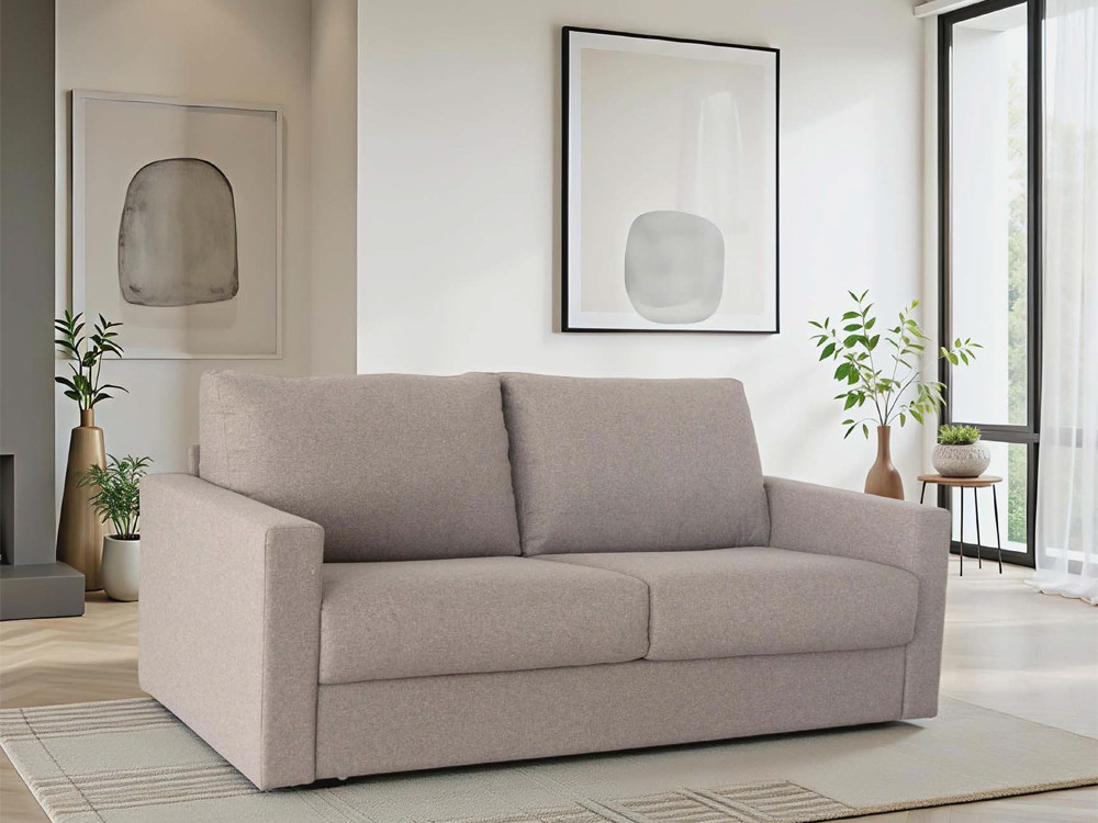 Diseña tu sofa cama de apertura italiana Hermes de Fama en Mobel 6000 en Madrid. Elige tejidos estilo premium