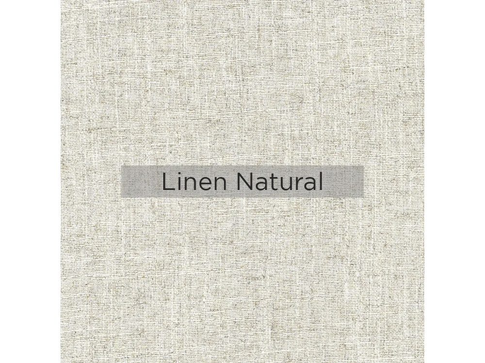 Tejido con un 70% de lino Linen para tapizar el sofá cama Ravel de Fama sofás en Mobel 6000