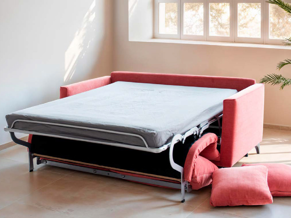 Tu sofa cama moderno Dalí te espera. Haz tu compra online en Mobel 6000 con acabados y telas de gran estilo muy premium.