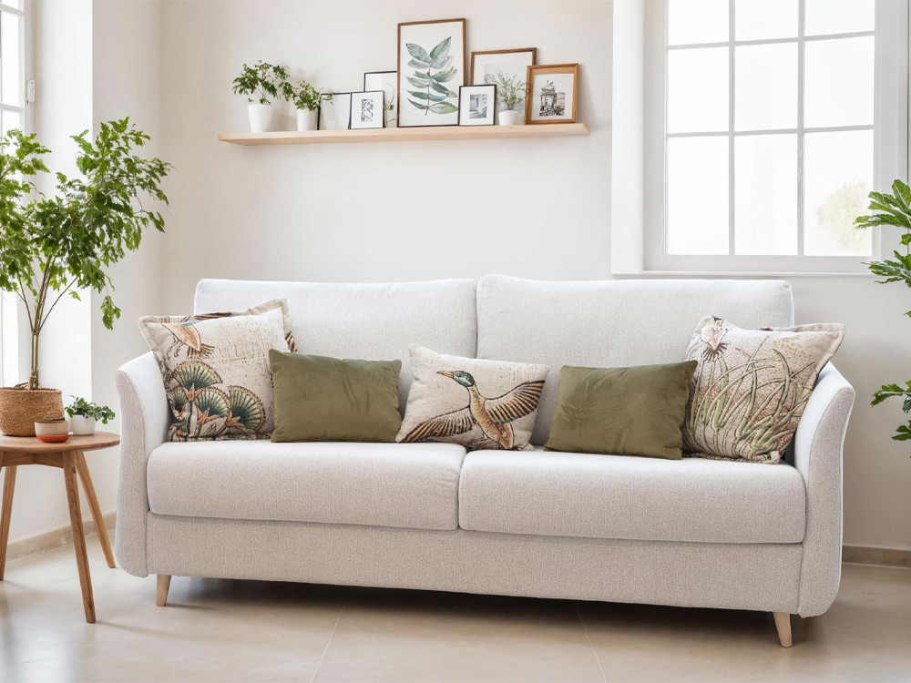 Diseña tu sofa cama de apertura italiana Helsinki de Fama en Mobel 6000 en Madrid. Personaliza medidas con estilo premium.