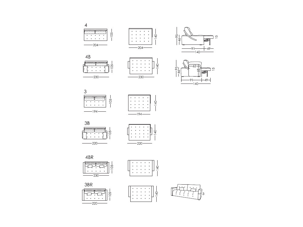 Disfruta el confort del sofa cama moderno Indy. Fama ofrece tejidos seleccionados y sistema electrico de estilo premium.