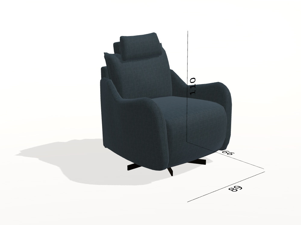 Este sillon relax moderno Abel de Fama es ideal para tu hogar. Con sistema Sensae y un diseño de estilo premium.
