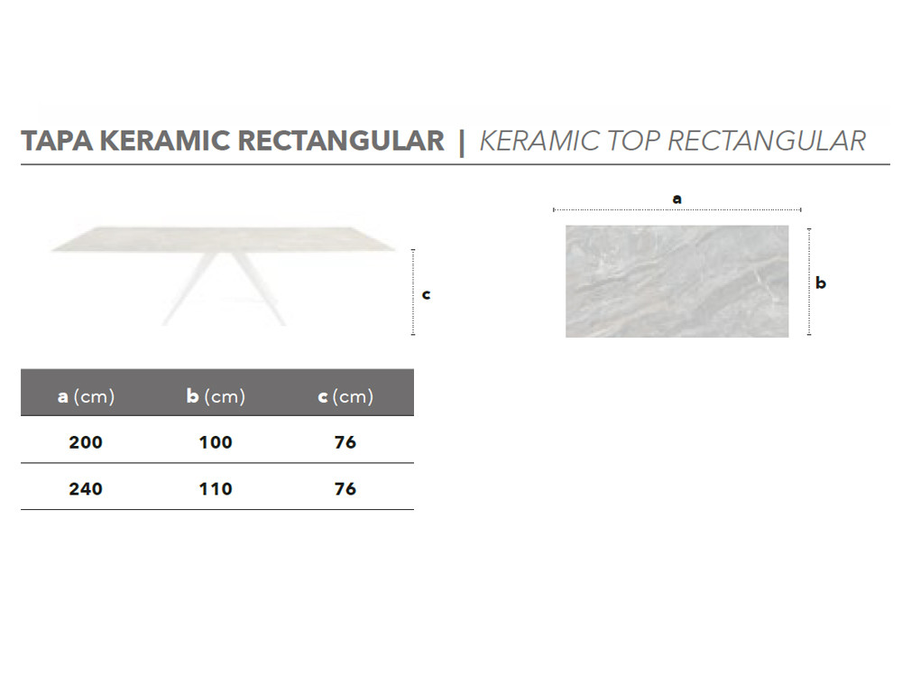 Mesa August B Keramic