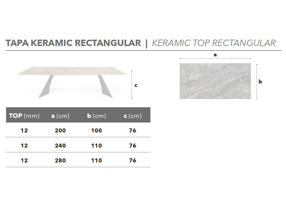 Mesa Kiv Fix Keramic