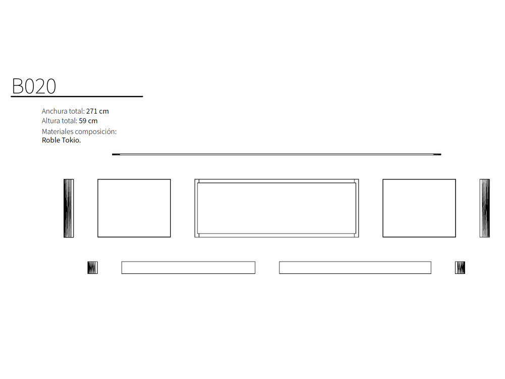 El mueble de tv con chimenea electrica B020 de Kazzano es ideal en Seismil Studio. En elegante acabado personalizable