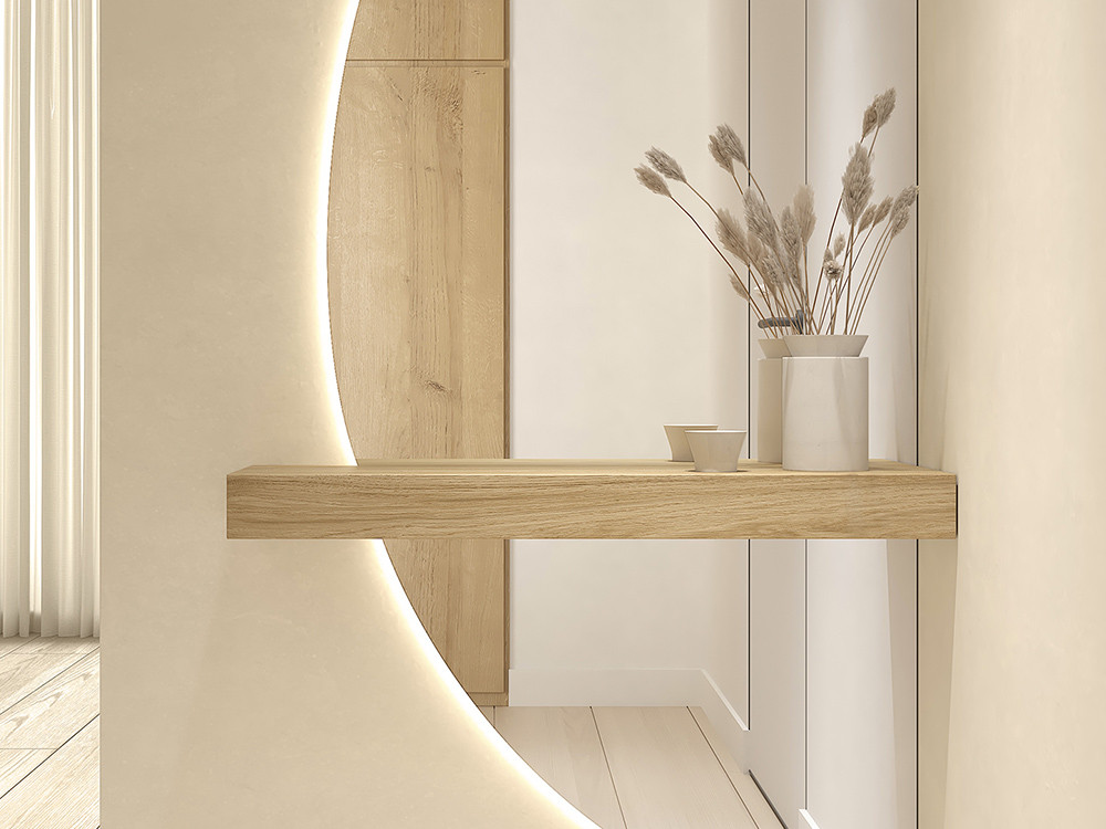 Tu mueble recibidor B125 te espera. Haz tu compra online en Mobel 6000 con espejo