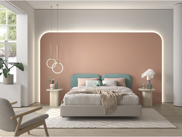 Diseña tu panel decorativo para el dormitorio B162 de Kazzano en Mobel 6000