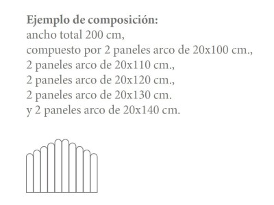 Crea un acogedor cabecero corrido con los paneles curvos WIB de Acana Piel, aportando una cálida armonía a tu dormitorio.