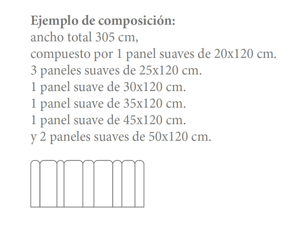 Si buscas cabeceros de cama tapizados modernos, la serie WIB suaves de Acana Piel ofrece bellos módulos a tu propia medida.