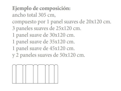 Si buscas cabeceros de cama tapizados modernos, la serie WIB suaves de Acana Piel ofrece bellos módulos a tu propia medida.