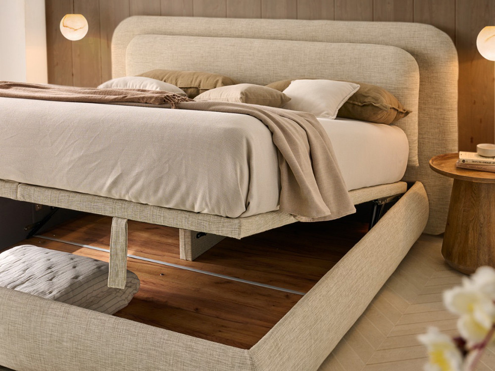 Cama tapizada Pelusso