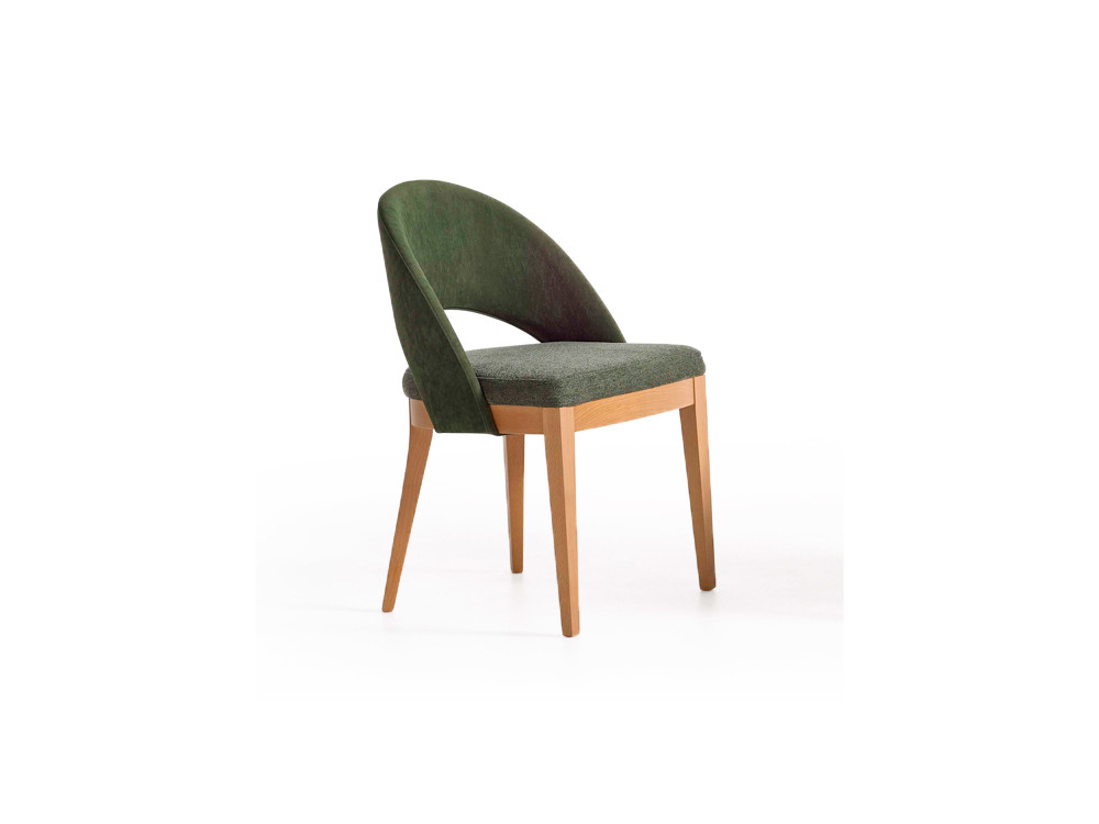 Tu silla de comedor 278 de Pérez e Hijos te espera al hacer tu compra online en Mobel 6000, de haya y con asiento tapizado.