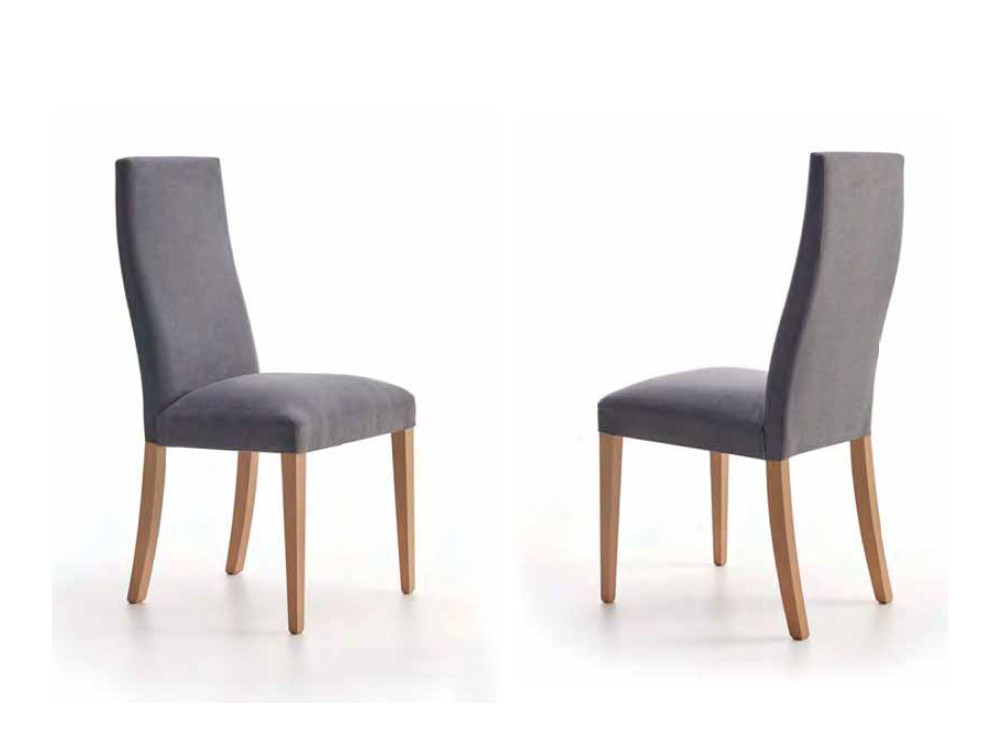 Tu silla de comedor 273 de Pérez e Hijos te espera. Haz tu compra online en Mobel 6000 con su alto respaldo y patas de haya.