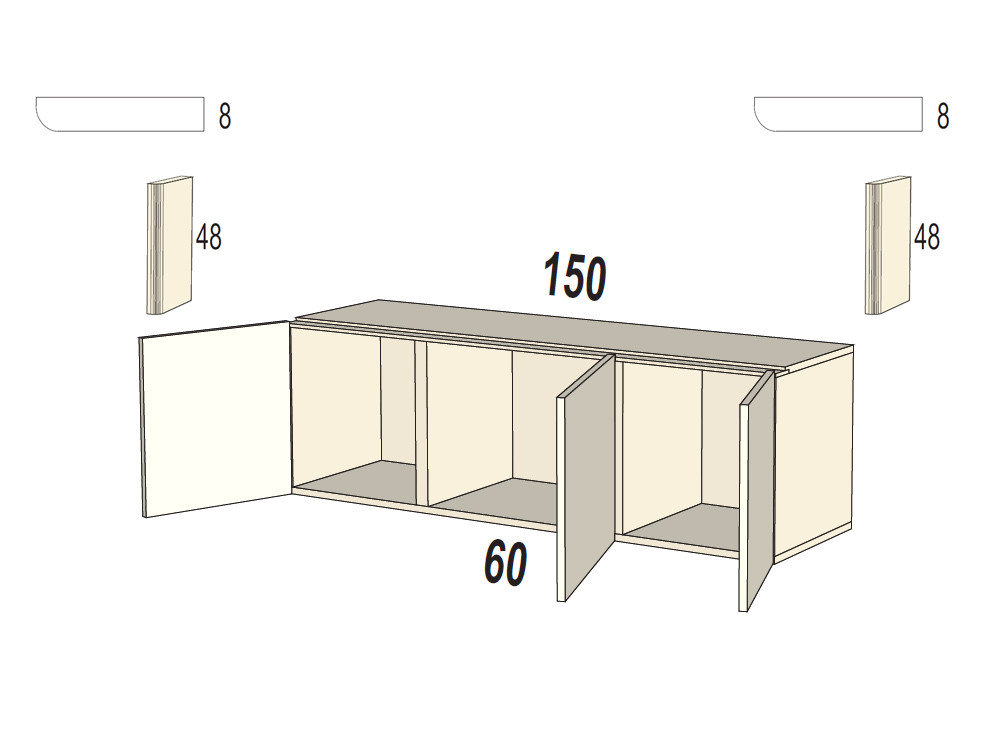 Personaliza tu composición para salón B040 de kazzano