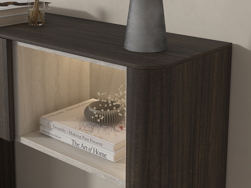 Tu mueble recibidor B141 de Kazzano te espera. Haz tu compra online en Mobel 6000, con acabados a la medida de tu hogar.