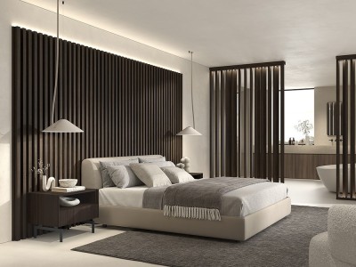 Decora tu hogar con los paneles decorativos alistonados Boll de Kazzano con luz led que puedes personalizar