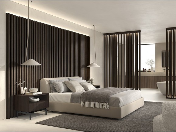 Decora tu hogar con los paneles decorativos alistonados Boll de Kazzano con luz led que puedes personalizar