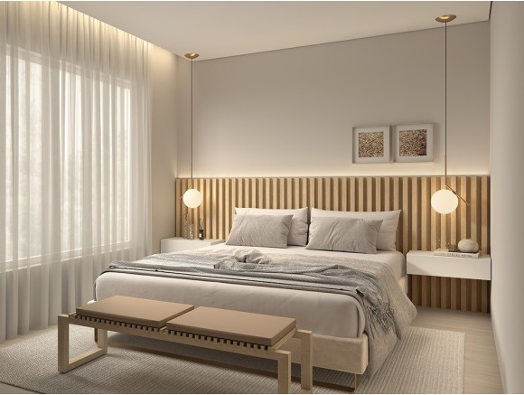 Decora tu dormitorio con los paneles decorativos B167 de Kazzano con luz led que puedes personalizar