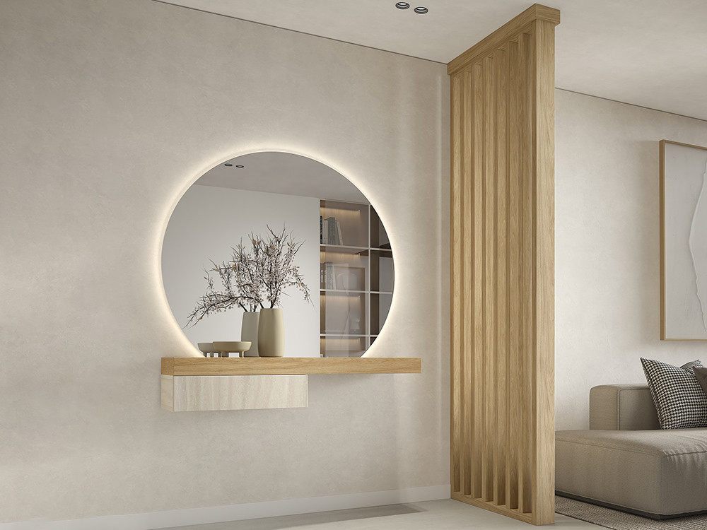 Diseñamos tu separador de ambientes a medida con lamas giratorias B132 de Kazzano