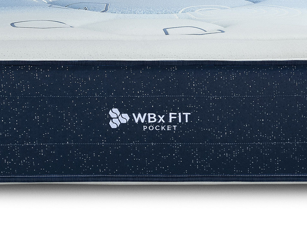 Con tres zonas diferenciadas y un alto nivel de confort para el colchón Flex WBx FIT Pocket
