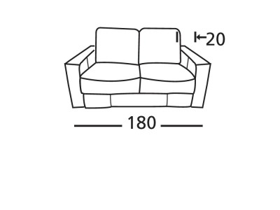 Sofá cama Bari Zardá