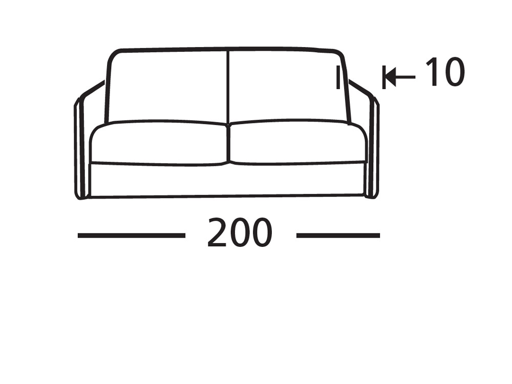 Sofá Cama Turín