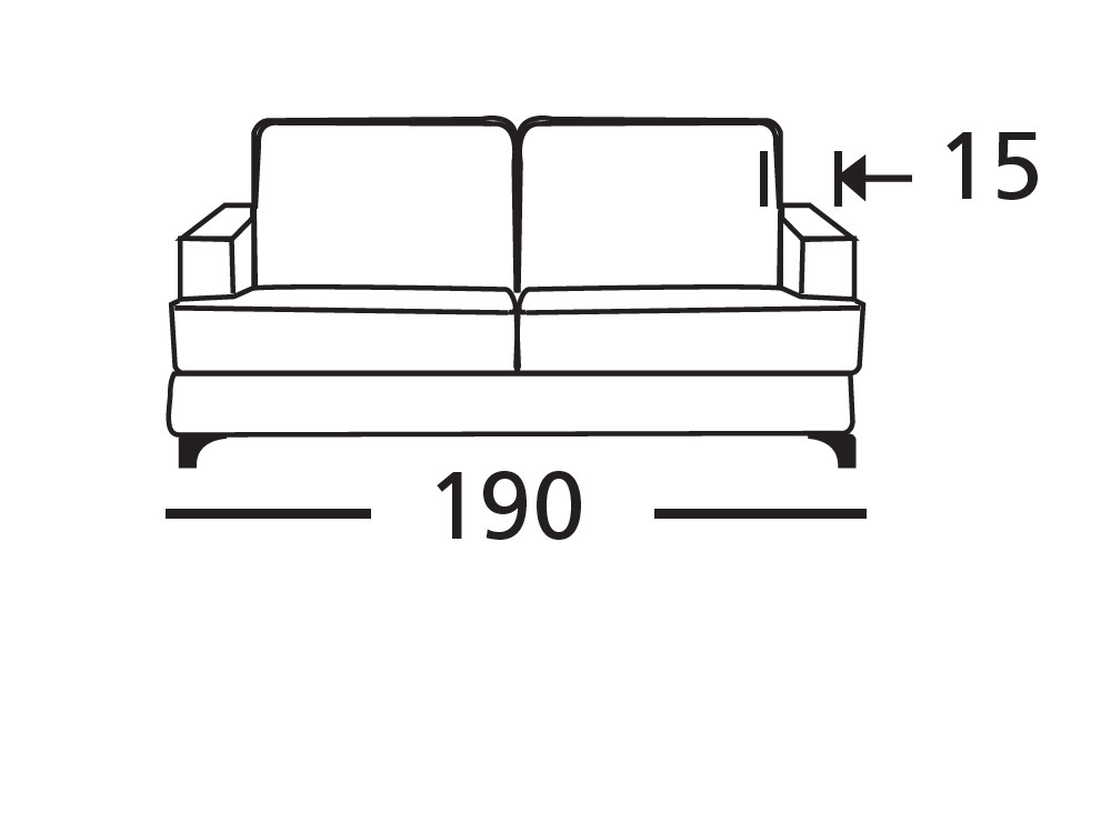 Sofá Cama Parma