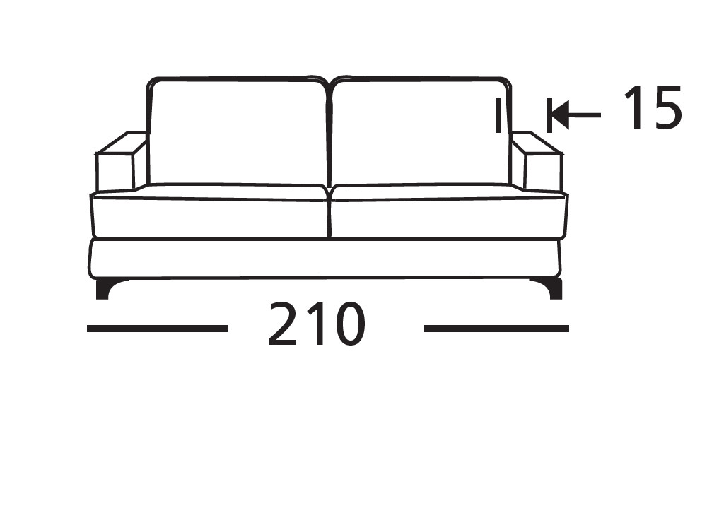 Sofá Cama Parma