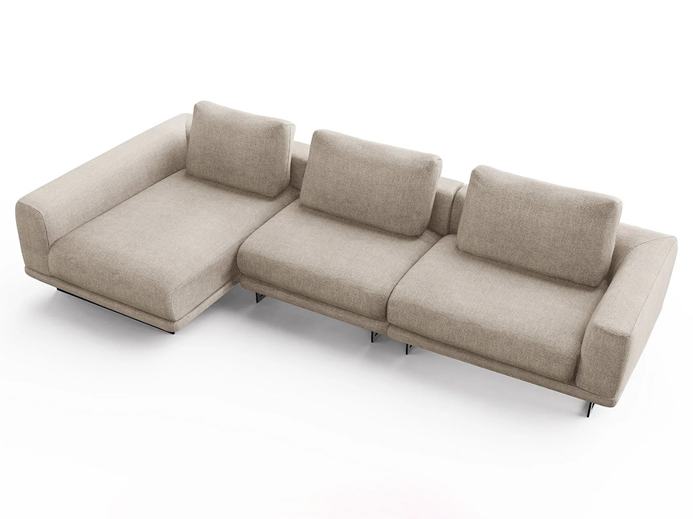 Descubre el sofá Ágora con chaiselongue de Temasdos en Mobel 6000 en Madrid, con orientación a derecha o izquierda a medida.