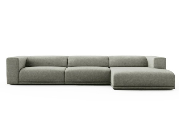 Descubre el sofá modular Barine con chaiselongue en Mobel 6000 en Madrid, en textiles seleccionados y medidas a tu gusto.