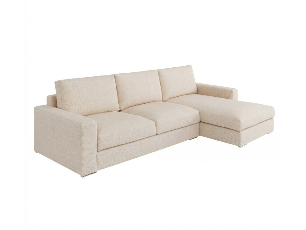 Descubre el sofá Bertina con chaiselongue de Temasdos en Mobel 6000 en Madrid, tapizado en selectos textiles a tu medida.