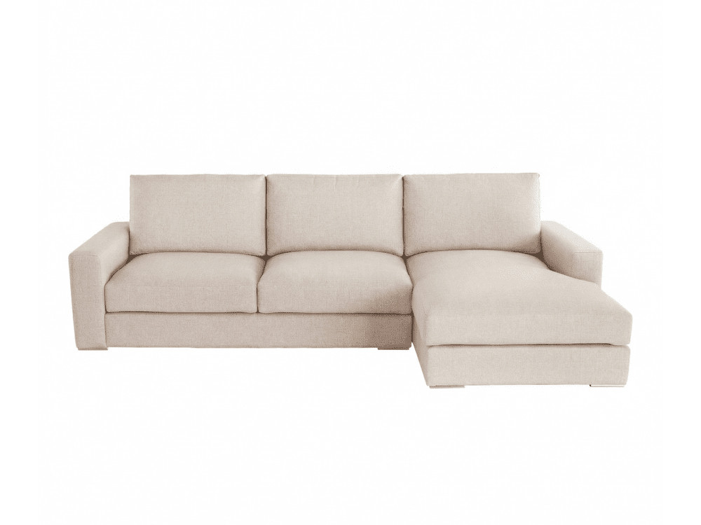 Tu sofá Bertina con chaiselongue de Temasdos te espera. Haz tu compra online en Mobel 6000, en finos textiles seleccionados.