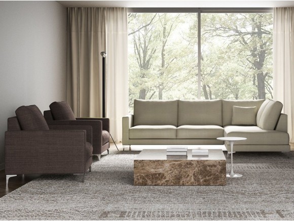 Descubre el sofá modular Memphis de Temasdos en Mobel 6000 en Madrid, en textil o piel y configurable a tu gusto.
