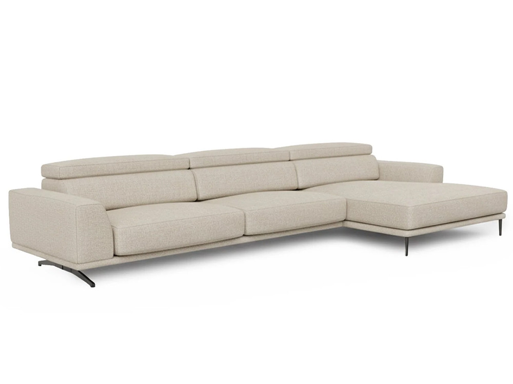 Tu sofá modular Nadir con chaiselongue de Temasdos te espera. Haz tu compra online en Mobel 6000, en toda su propia medida.