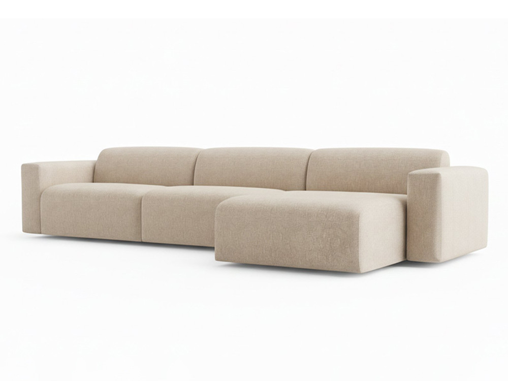 Personaliza tu sofá relax Sisal con chaiselongue de Temasdos en Mobel 6000 en Madrid, eligiendo sus textiles seleccionados.