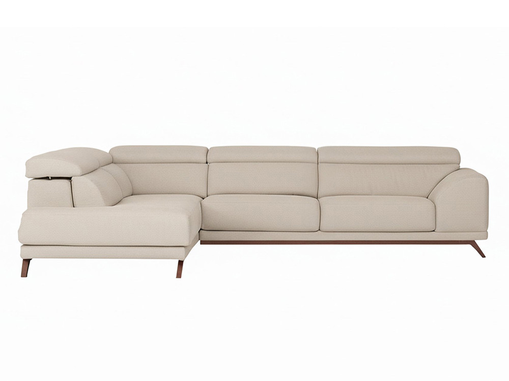 Tu sofá con rinconera terminal fija y dos asientos deslizantes Tucson te espera. Haz tu compra online en Mobel 6000 en Madrid.