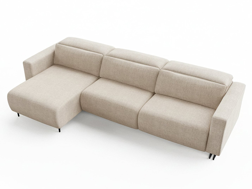 Tu sofá fijo o relax Tundra con chaiselongue de Temasdos te espera. Haz tu compra online en Mobel 6000, en su fina piel.